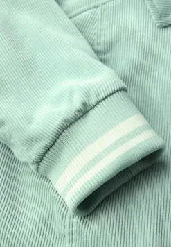 Veste courte en velours côtelé