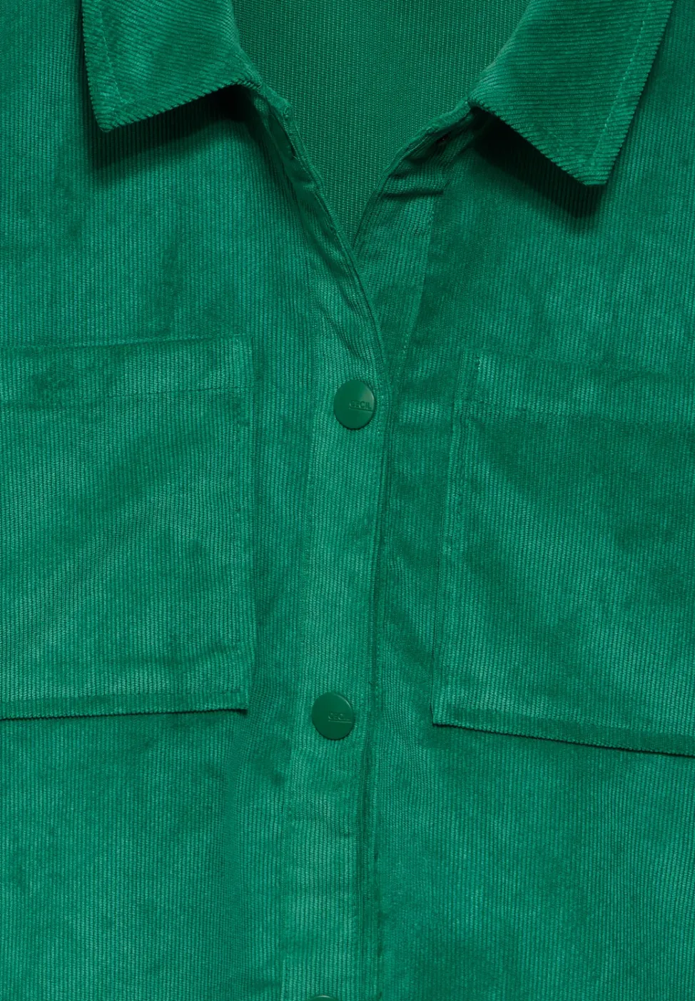 Veste courte en velours côtelé