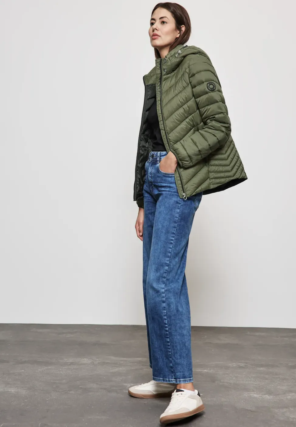 Veste courte matelassée