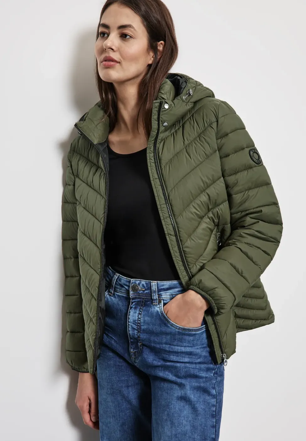Veste courte matelassée