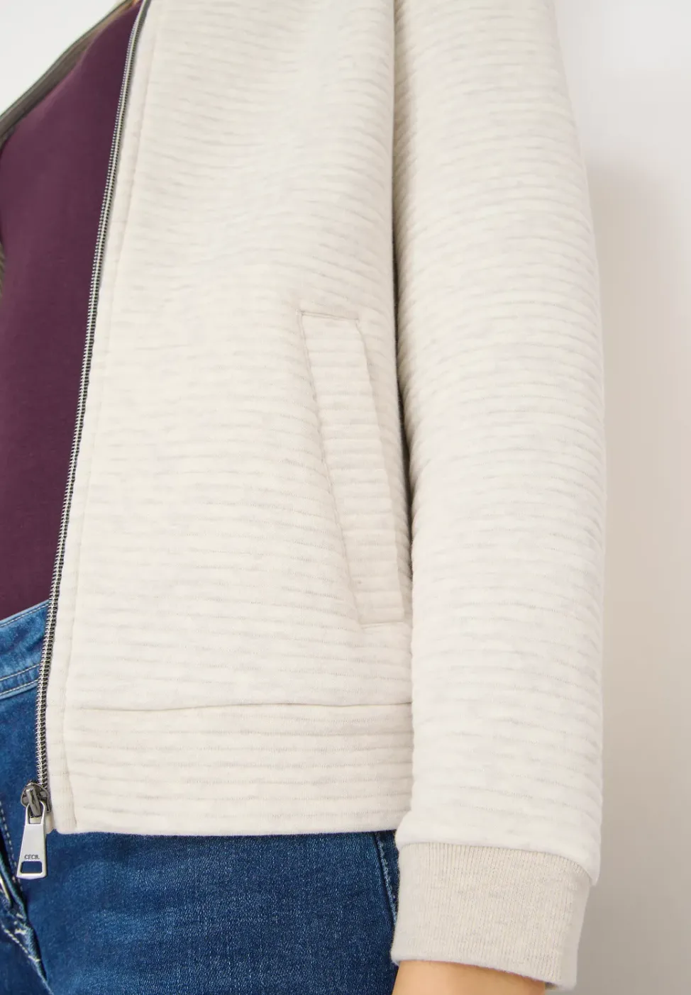 Veste courte structurée