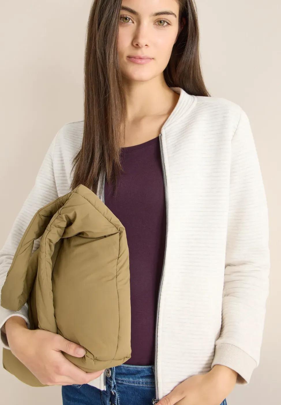 Veste courte structurée