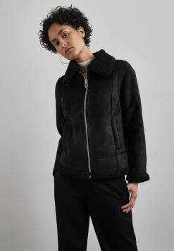 Veste courte teddy