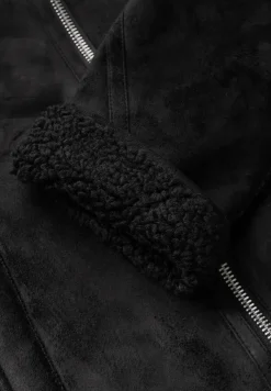 Veste courte teddy