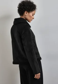 Veste courte teddy