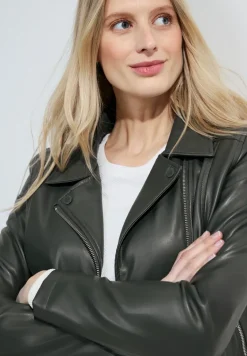 Veste de motard en PU