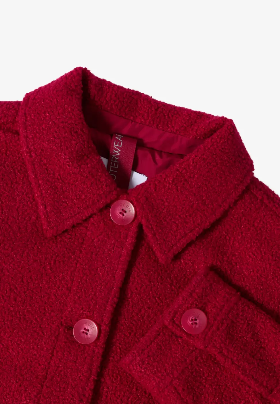 Veste en aspect laine