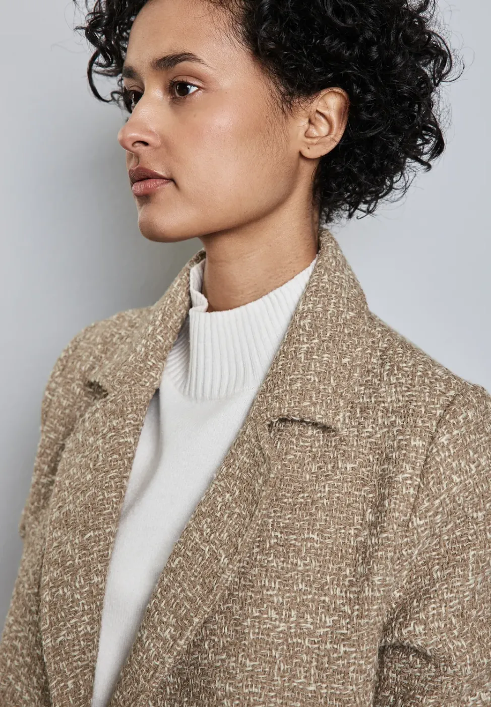 Veste en bouclette