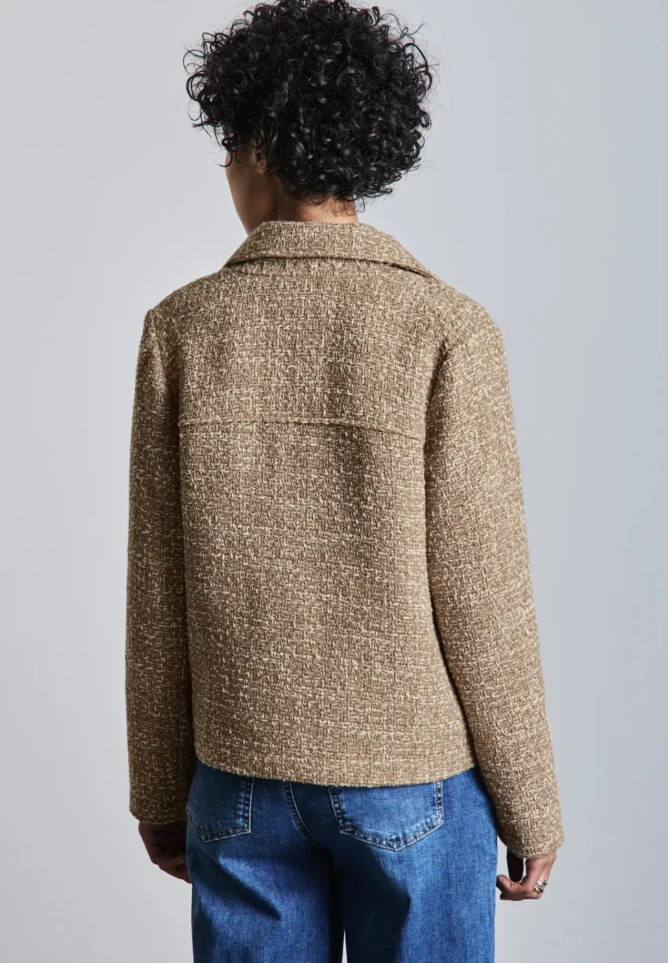 Veste en bouclette