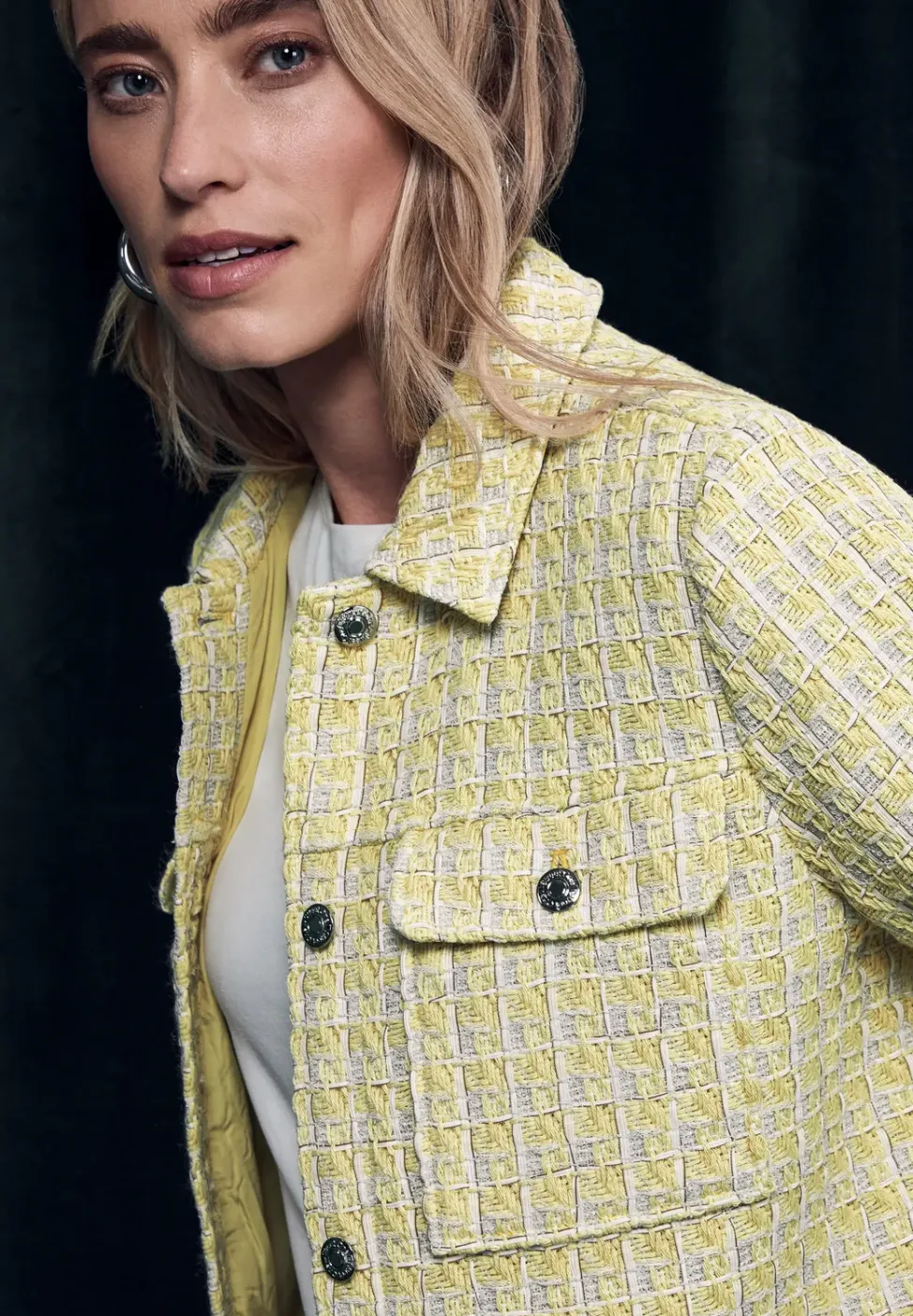 Veste en bouclette