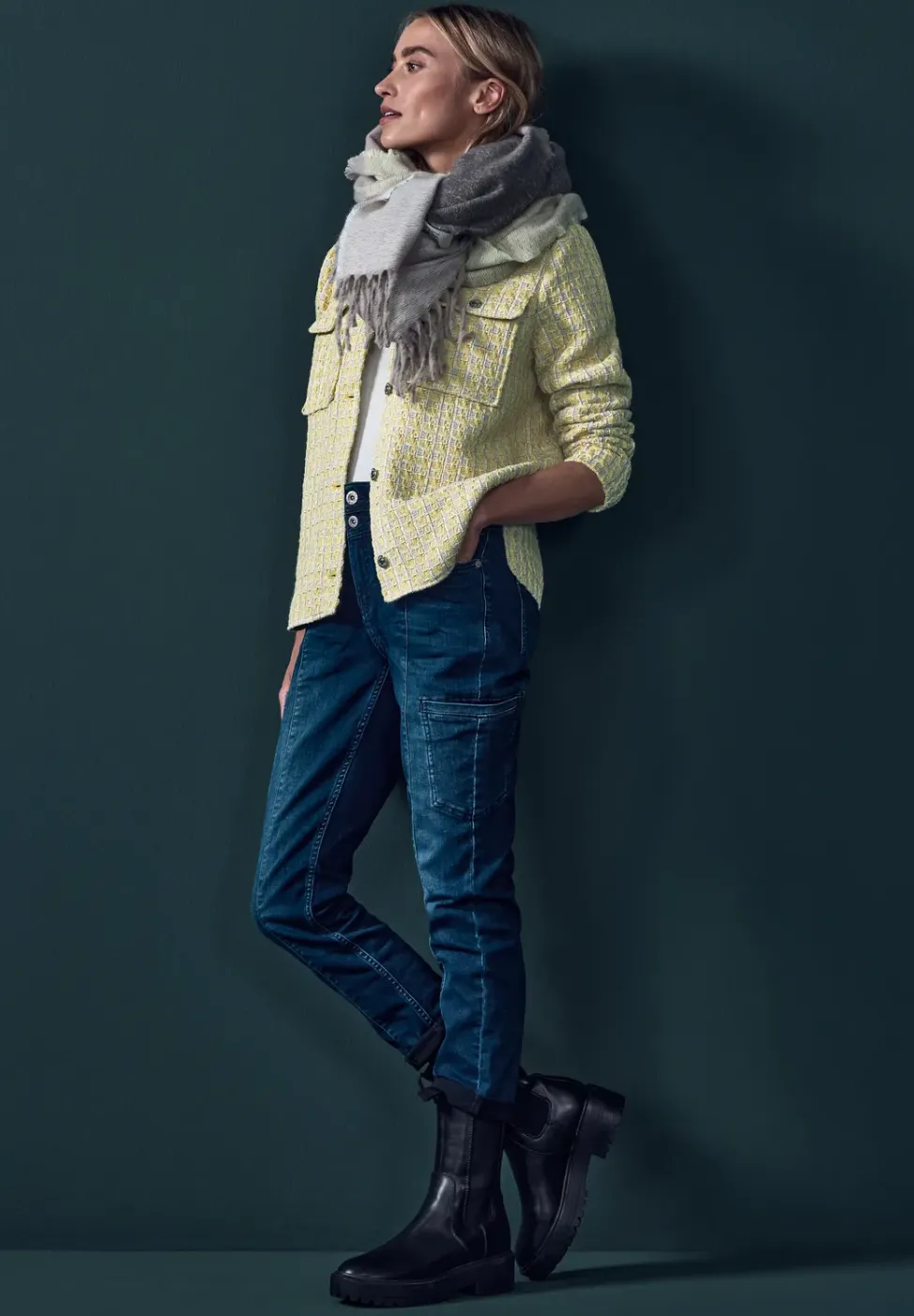 Veste en bouclette