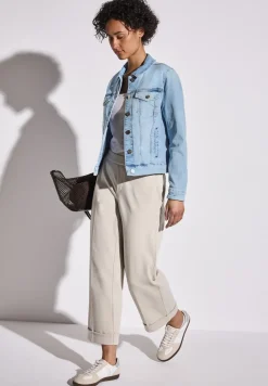 Veste en jean au look bleached
