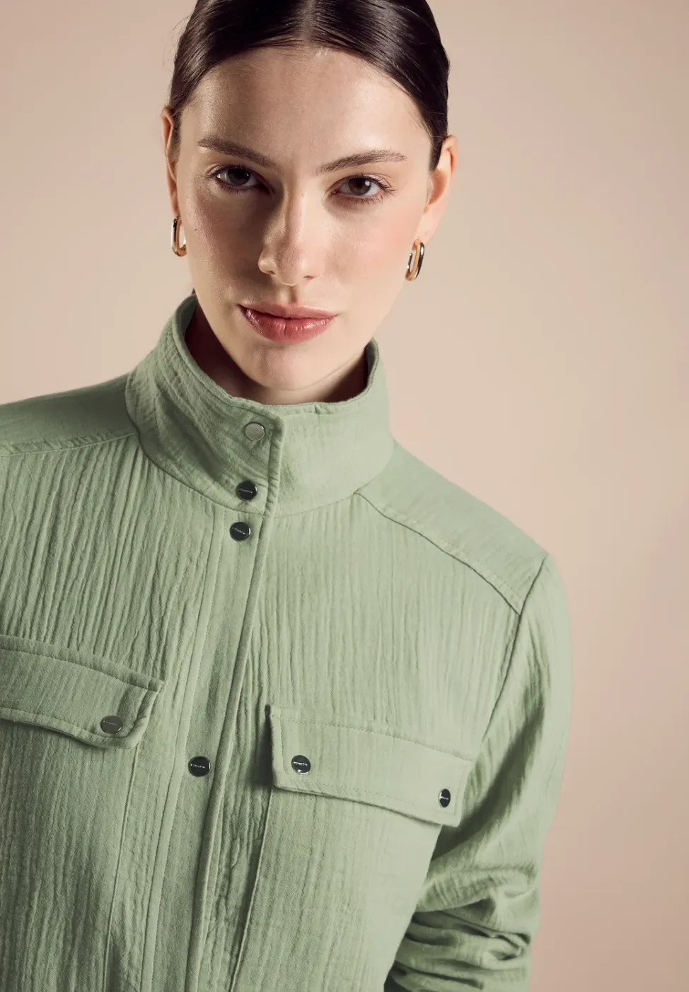Veste en mousseline