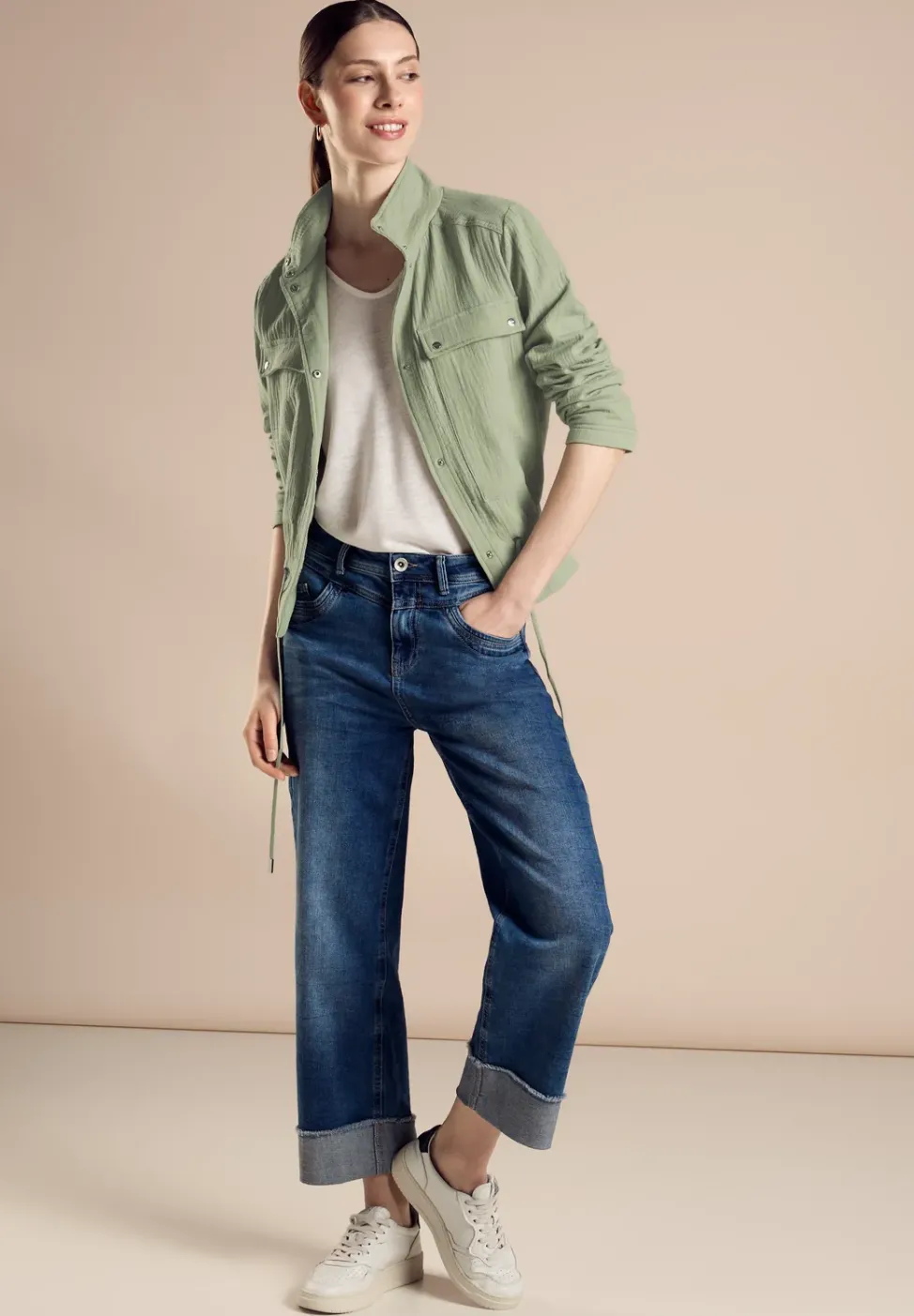 Veste en mousseline