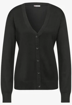 Veste en tricot avec col en V