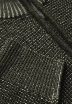 Veste en tricot avec fermeture éclair