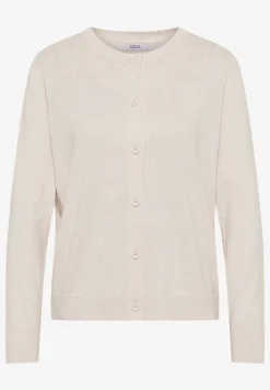 Veste en tricot avec patte de boutonnage