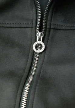 Veste en velours avec capuche