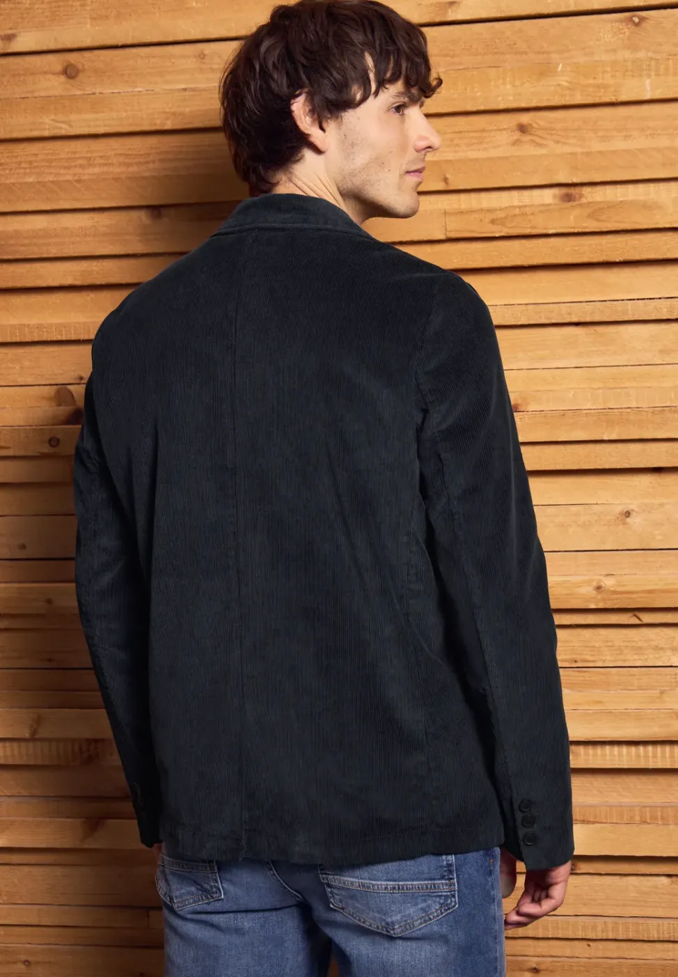 Veste en velours côtelé