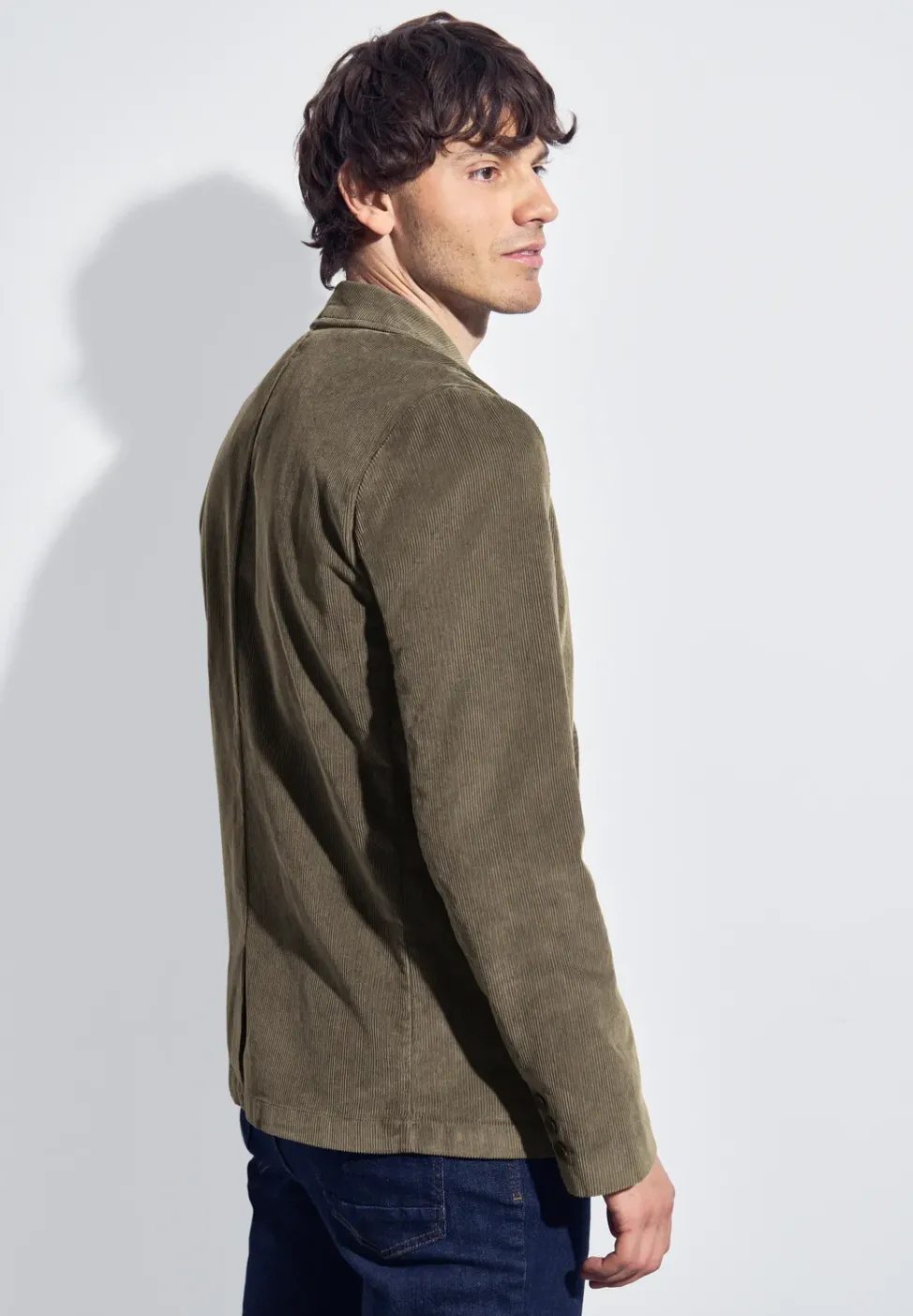 Veste en velours côtelé