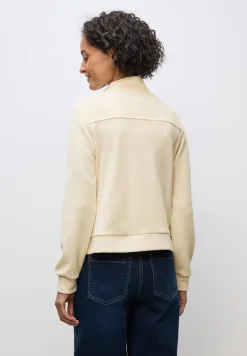 Veste en velours côtelé avec fermeture éclair