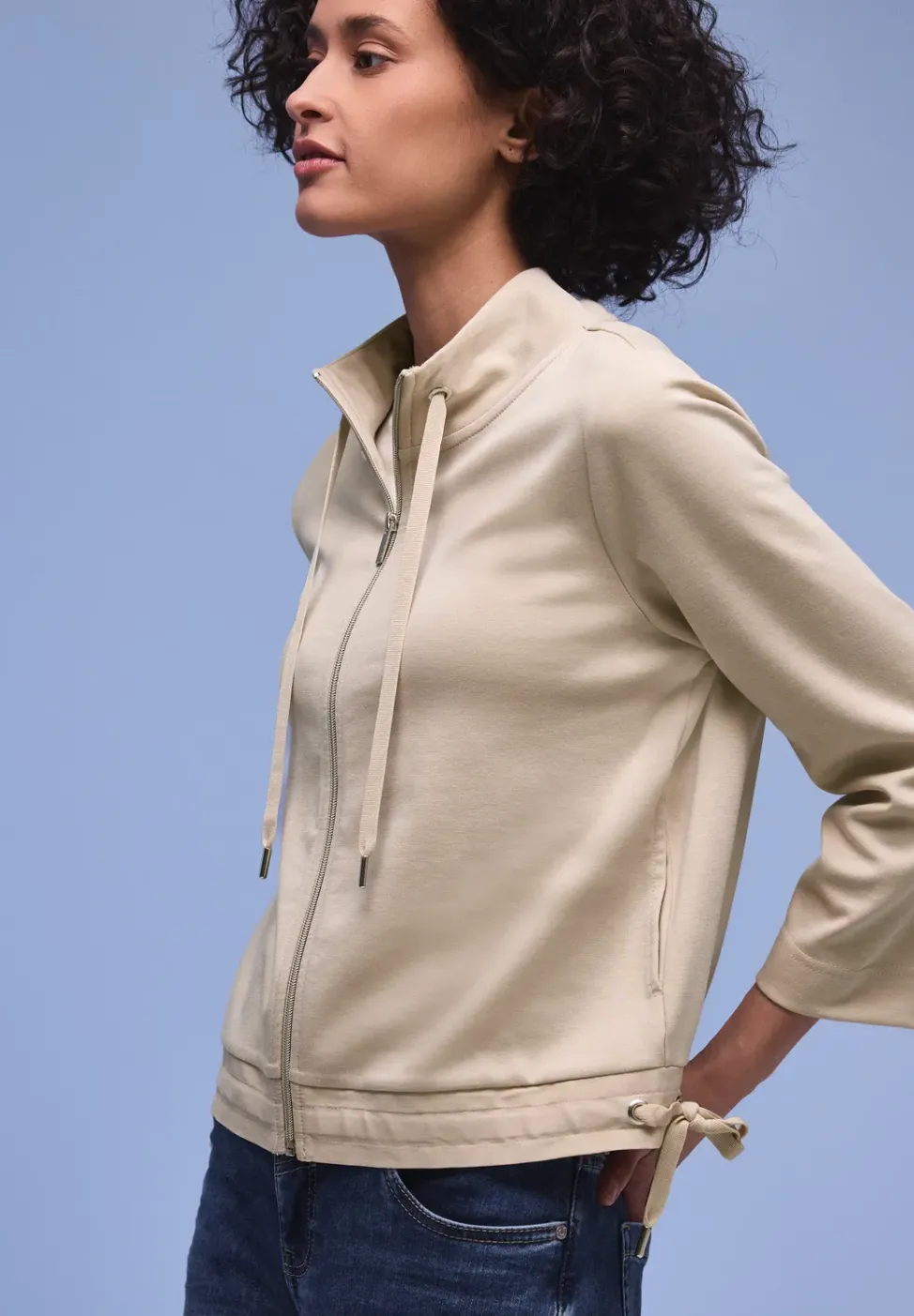 Veste à fermeture éclair