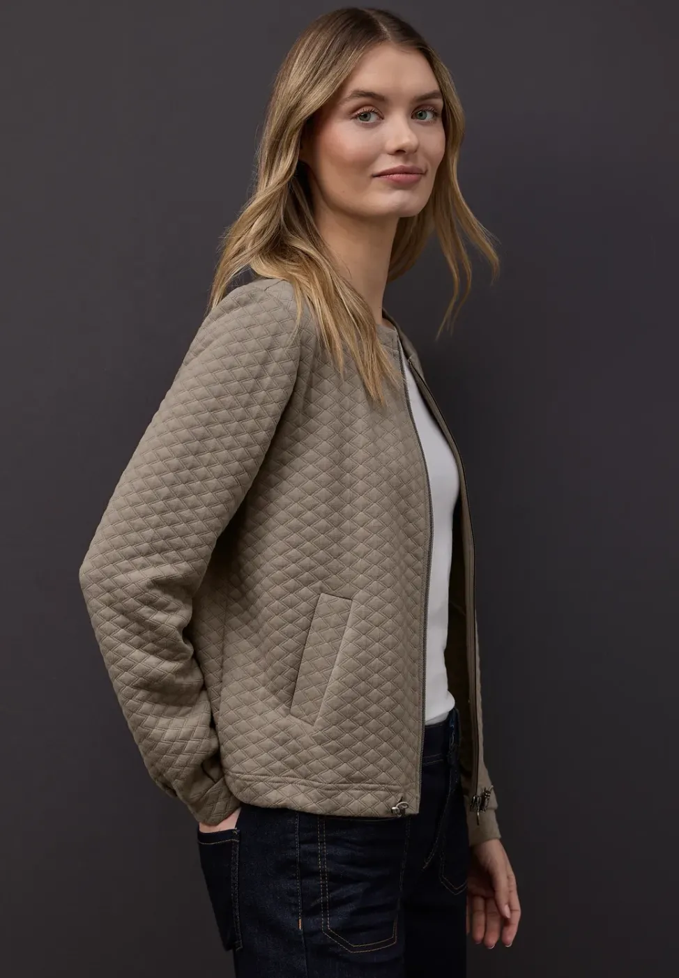 Veste à fermeture éclair
