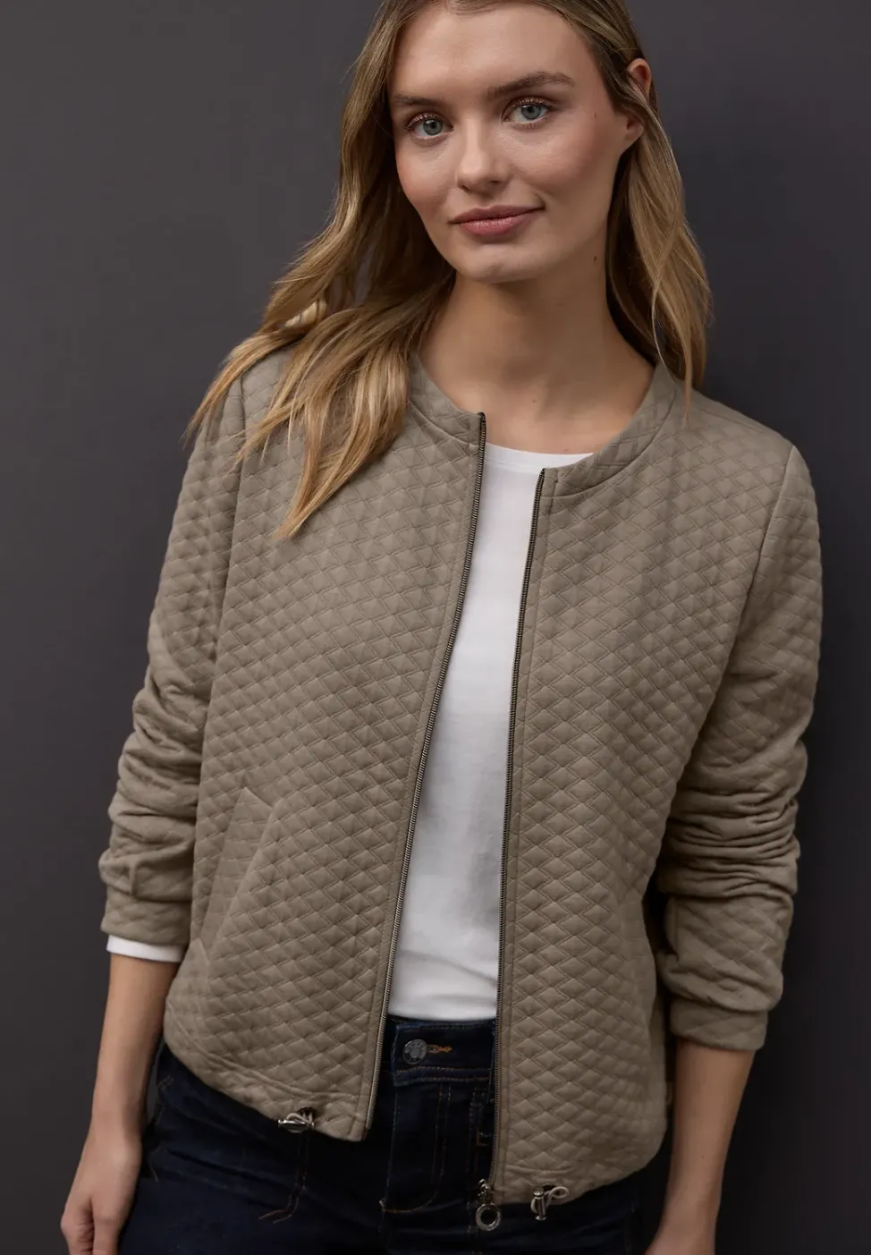 Veste à fermeture éclair