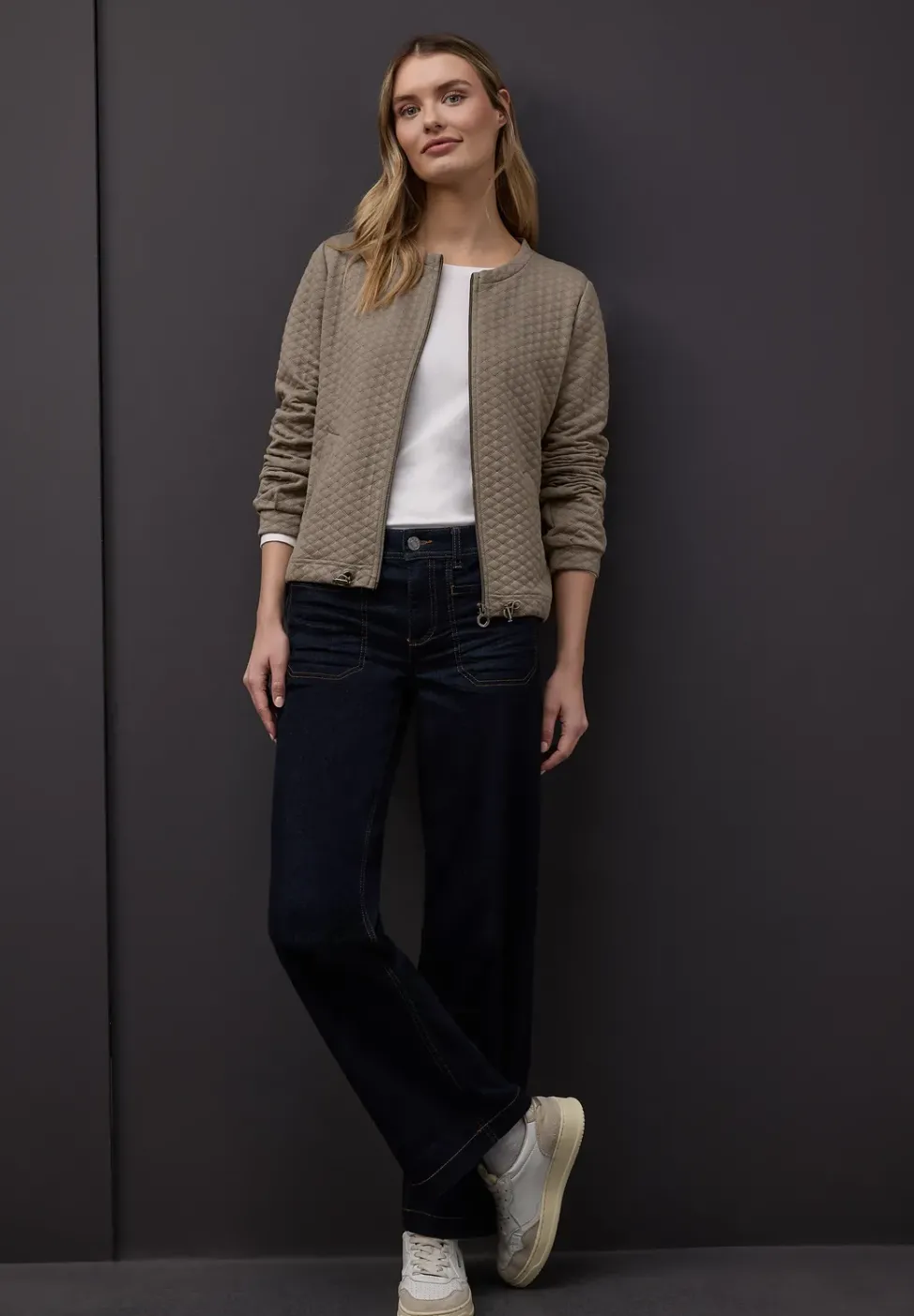 Veste à fermeture éclair
