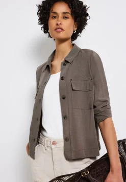 Veste légère en jacquard
