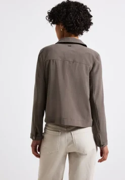 Veste légère en jacquard