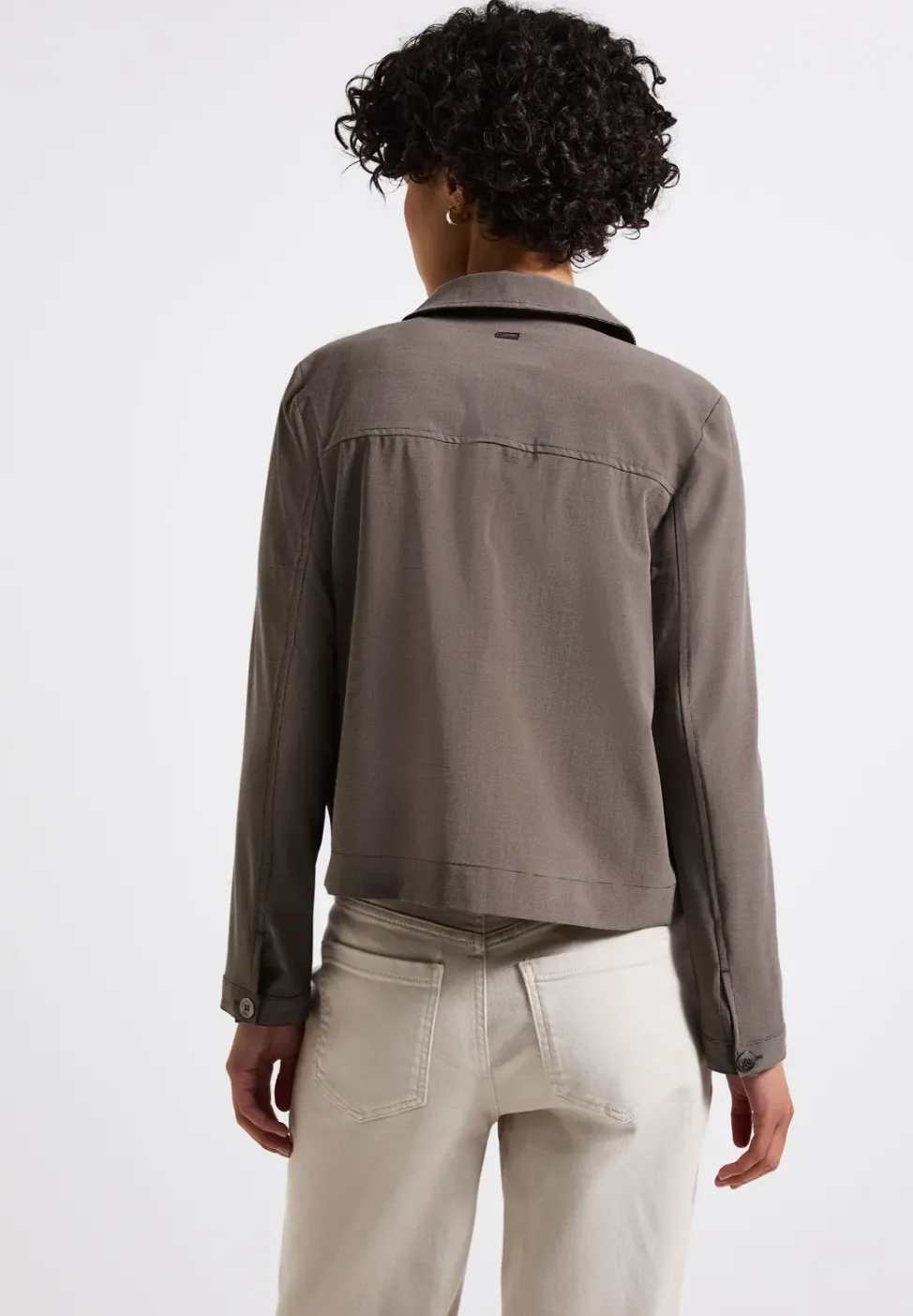 Veste légère en jacquard