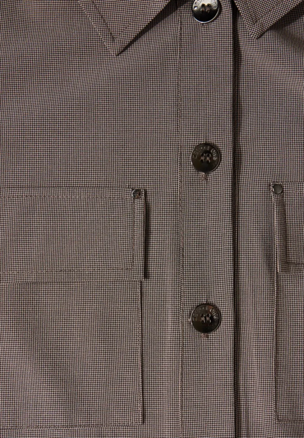 Veste légère en jacquard