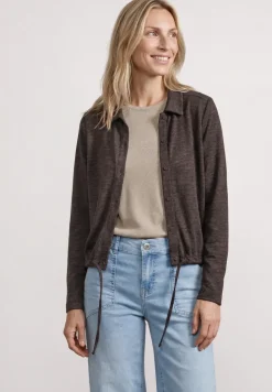 Veste légère Langam aspect lin