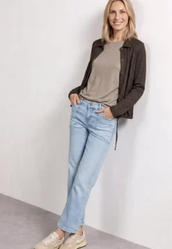 Veste légère Langam aspect lin