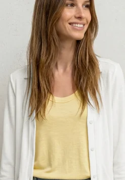 Veste légère Langam aspect lin
