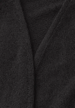Veste longue en tricot