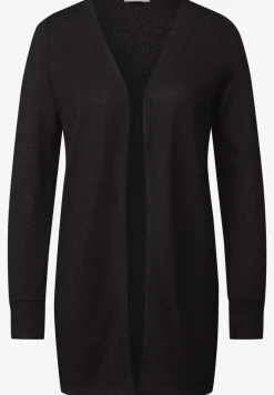 Veste longue en tricot