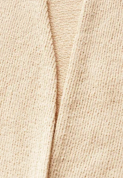 Veste longue en tricot