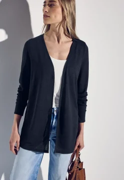 Veste longue en tricot