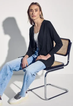 Veste longue en tricot