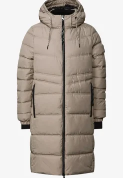 Veste longue matelassée