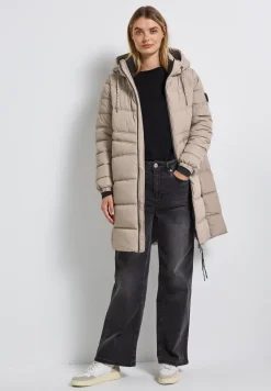 Veste longue matelassée