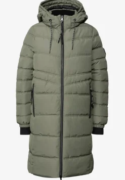 Veste longue matelassée
