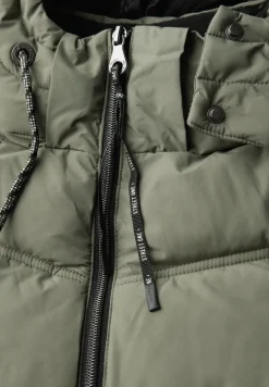 Veste longue matelassée
