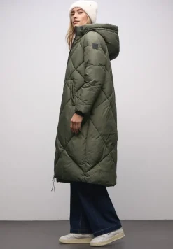 Veste longue matelassée