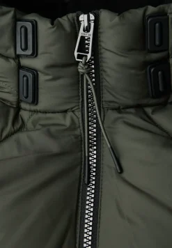 Veste longue matelassée