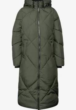 Veste longue matelassée