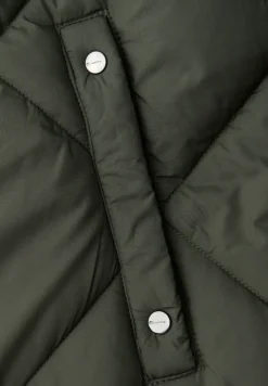 Veste longue matelassée