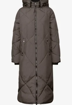 Veste longue matelassée